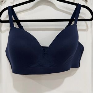 Soma Enbliss Nightfall Navy Blue Wireless Bra